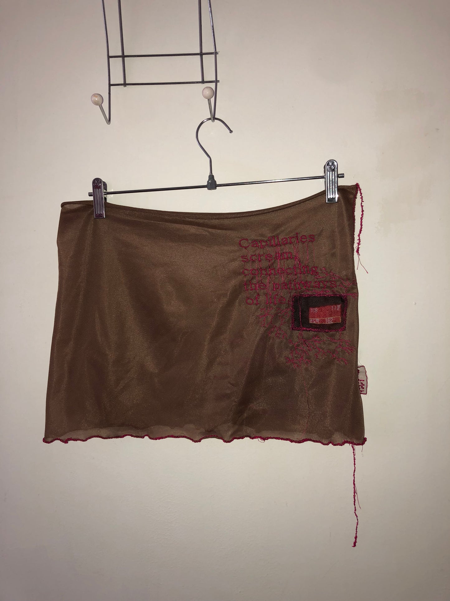 02-04 ARTERY MINI SKIRT