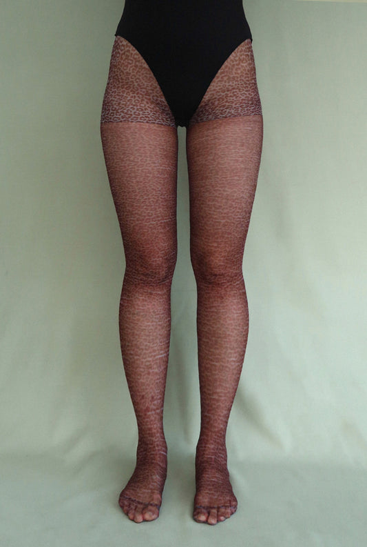 rawr Leopard Tights
