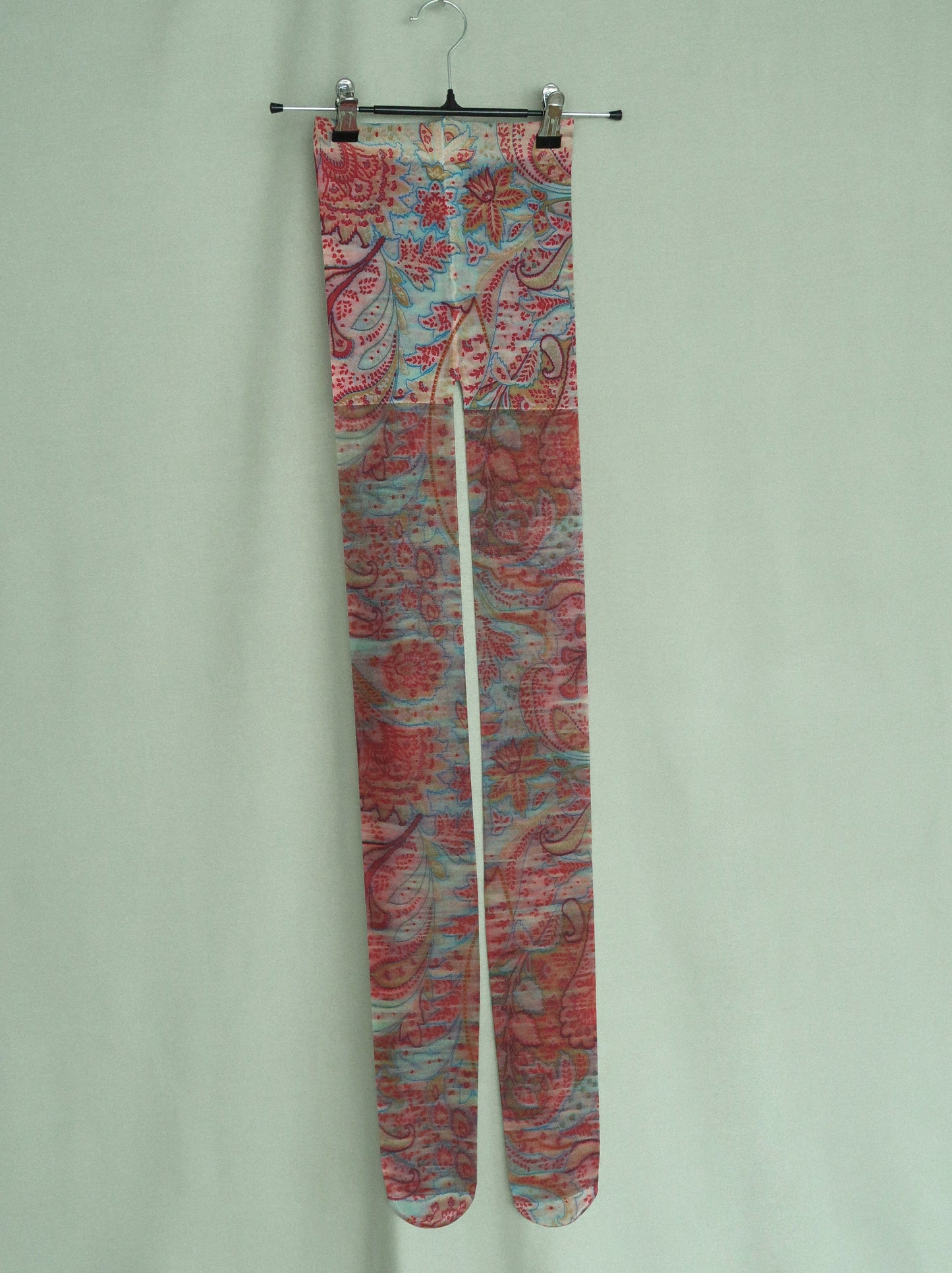 Blush Paisley Tights