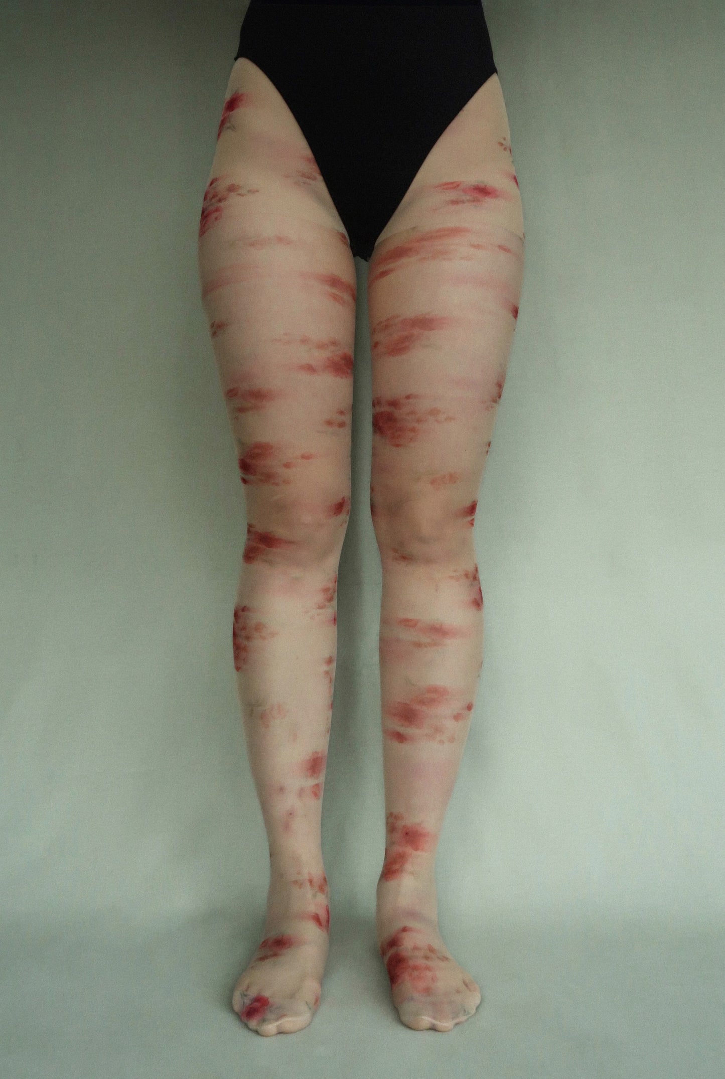 Rose Bruise Tights